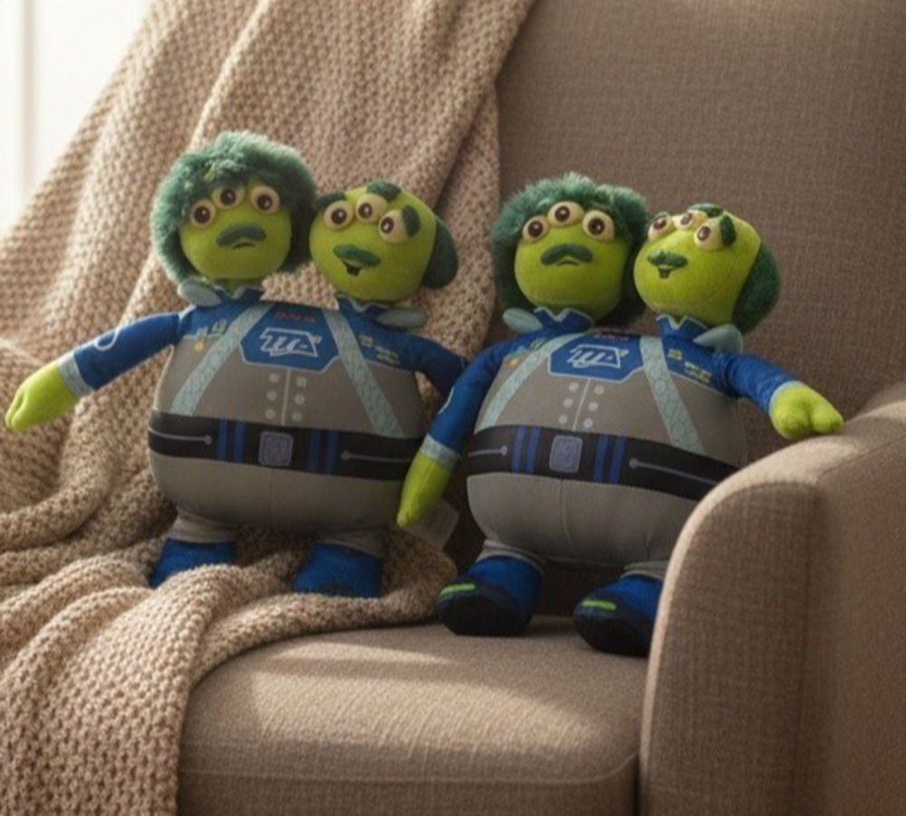 Disney Store Tomorrowland Watson & Crick 14" Plush Stuffed Toy Lot of 2